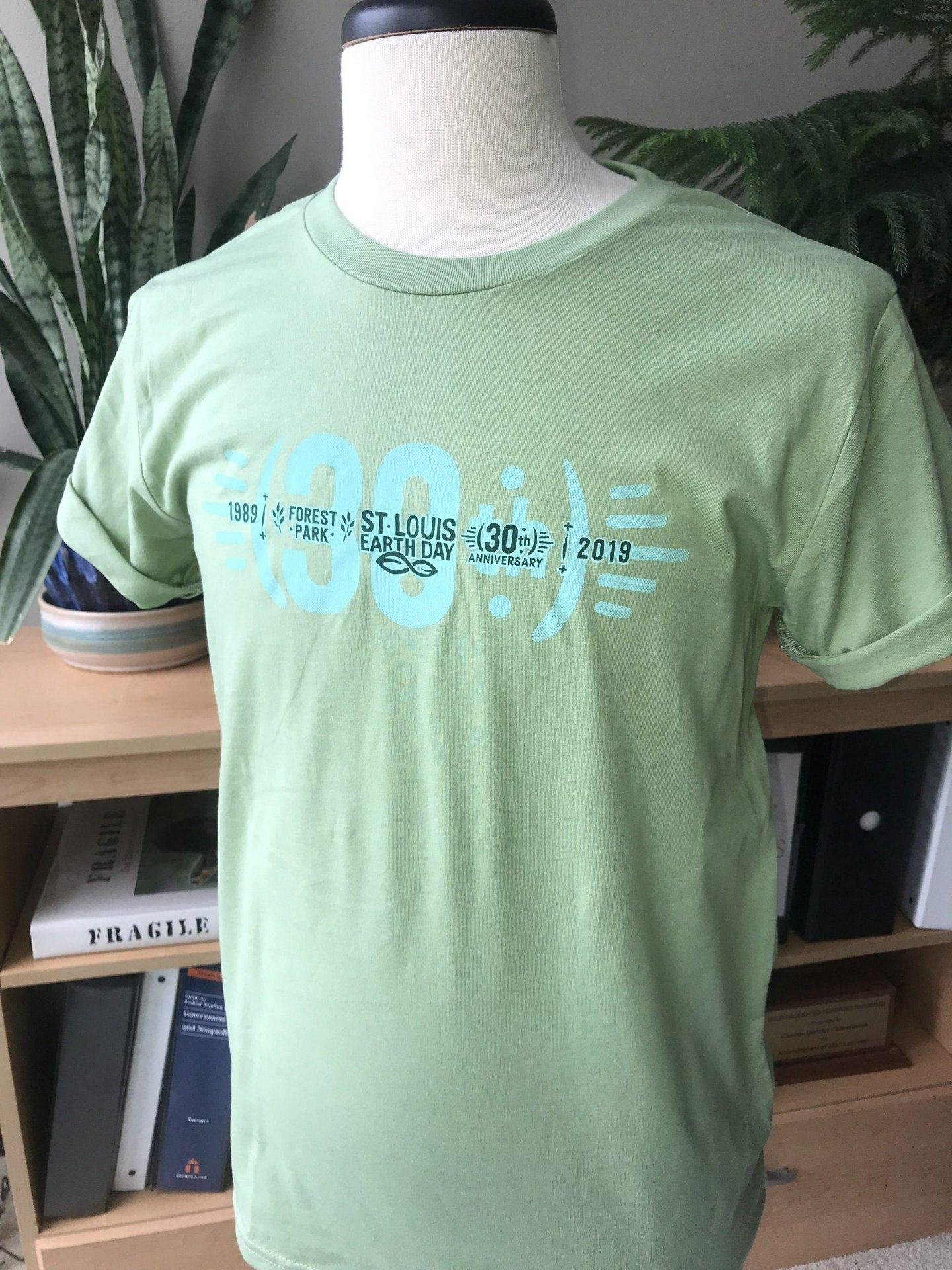 2019 St. Louis Earth Day Festival T-shirt – Sage
