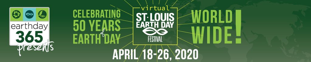 Virtual Earth Day Festival Banner