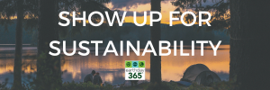 Show Up for Sustainability header