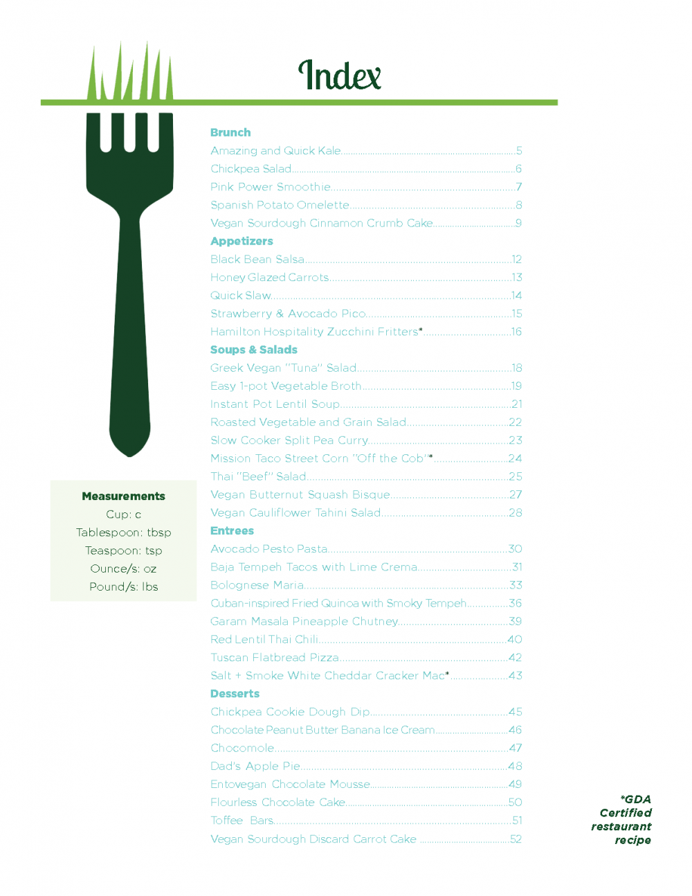 Taste of Green cookbook p3