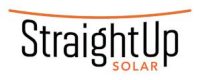 Straightup Solar flat logo
