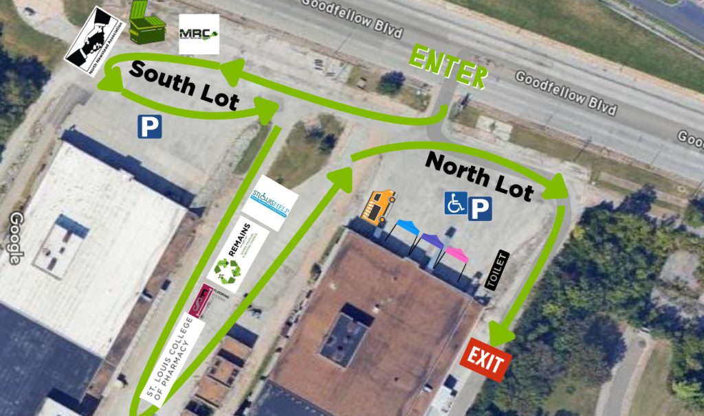 Hard to Recycle Logistics Map November