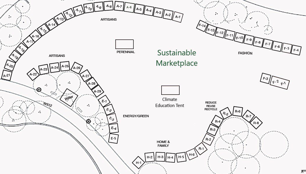 Sustainable Marketplace Fest map