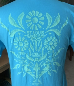 2017 St. Louis Earth Day Volunteer T-shirt