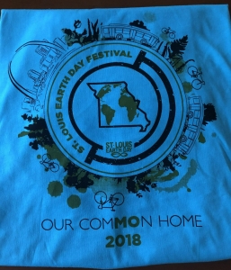 2019 St. Louis Earth Day Festival T-shirt – Sage